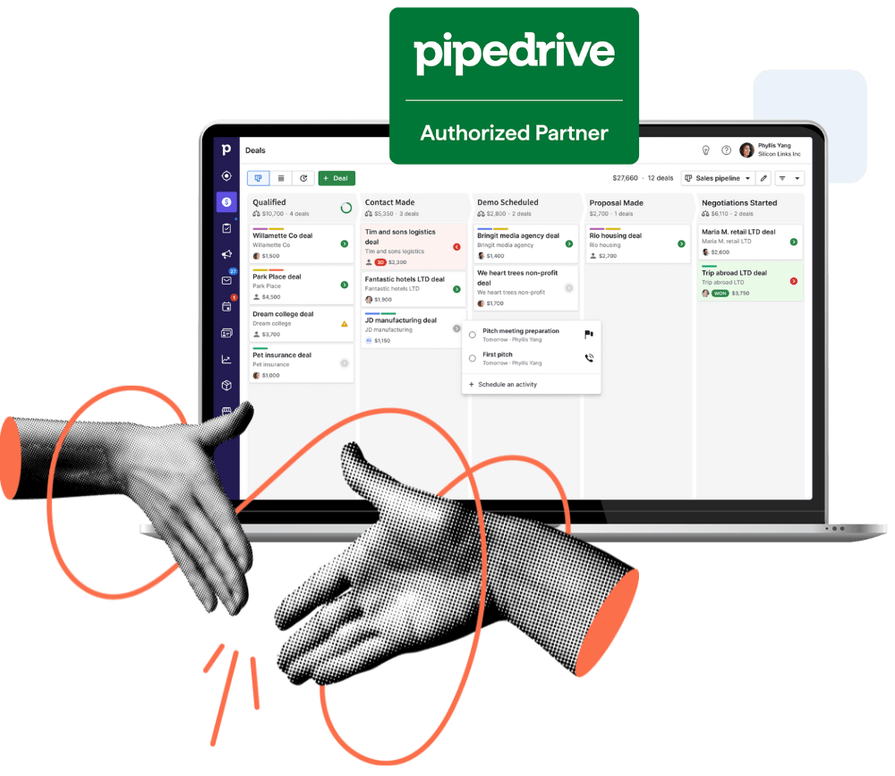 Wsparcie Pipedrive - zacznij lepiej i efektywniej wykorzystywać Pipedrive 